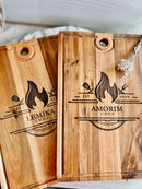 BBQ Wooden Board – Personalized Laser Engraved