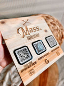 Personalized Business Sign with QR Codes