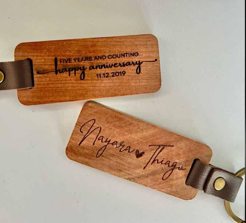 Signature Keychain – Personalized Laser Engraved Gift