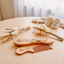 Personalized Baby Brush & Comb Kit – Laser Engraved