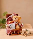 Bear Hugs Vintage – Personalized Gift Box with Teddy Bear - OhSurpriseGifts