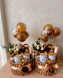 Cesta de presente para dois da OhSurpriseGifts, com itens decorativos e chocolates, ideal para presente romântico ou especial.