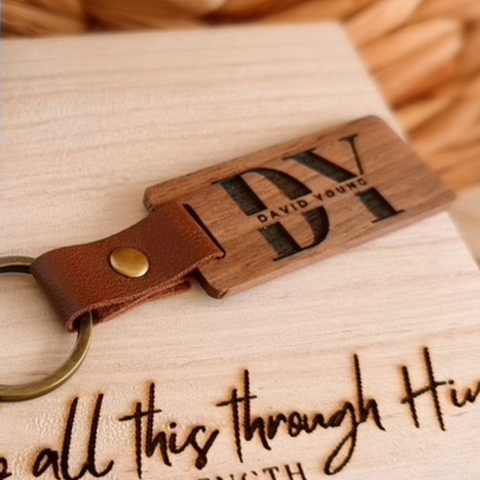 Keychain Signature– Laser Engraved